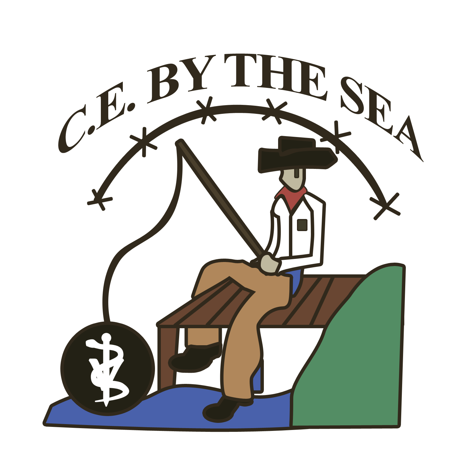 CE by the Sea Continuing Education Logo